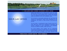 Tablet Screenshot of nourlawoffice.com